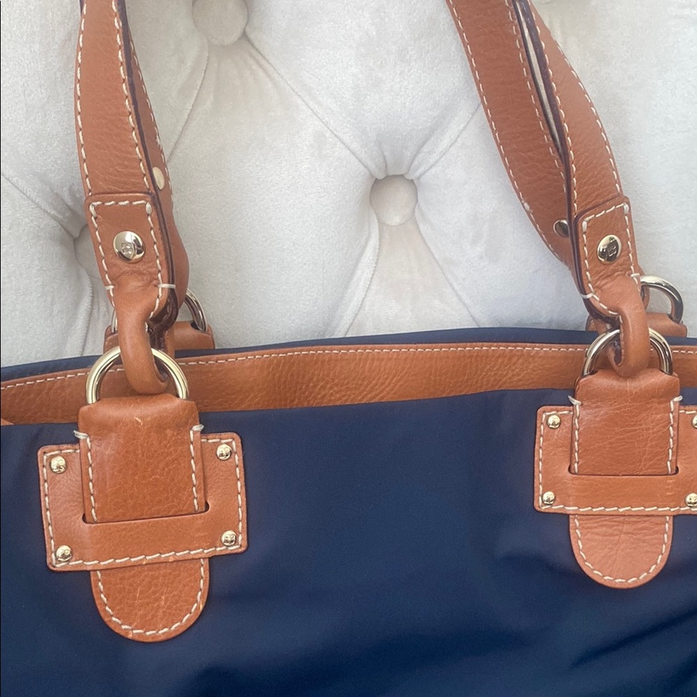 ♠️ Kate Spade Bleeker Street Navy Tote Bag - Picture 13 of 15